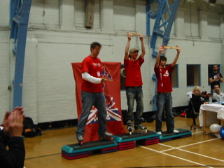 Podium: UK Speed Slalom