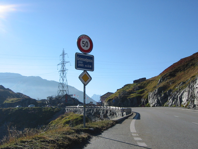 Auch an diesem Pass war das Wetter schon mal schlechter