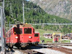 Genaugenommen in diesem Wagen, sonst wäre es im Furkatunnel wohl etwas ungemütlich gewesen