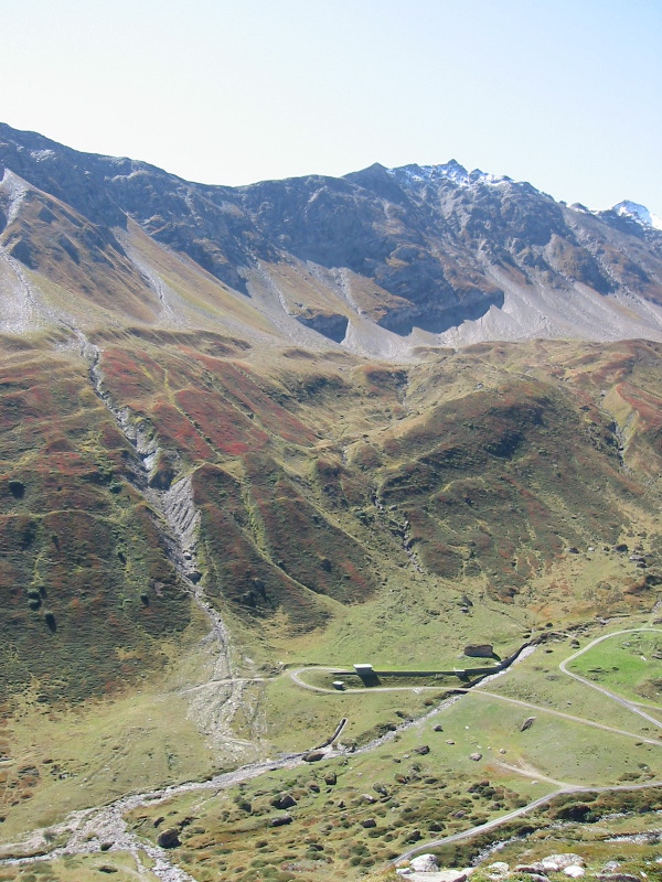 Nette Aussicht auch hier im Bedrettotal