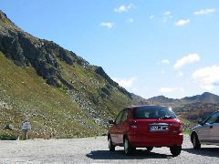 Kurze Zeit später: Die Gotthard-Passhöhe