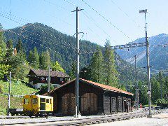 Bergün: Hier beginnt der interessante Teil der Albula-Bahnlinie