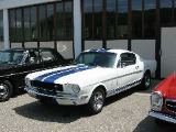 Ein Mustang, ähnlich dem, den Tilly fährt.