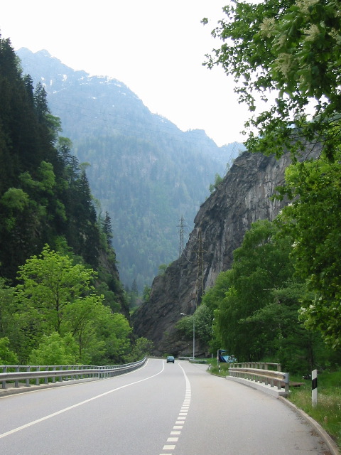 Tessin, Gotthardstraße