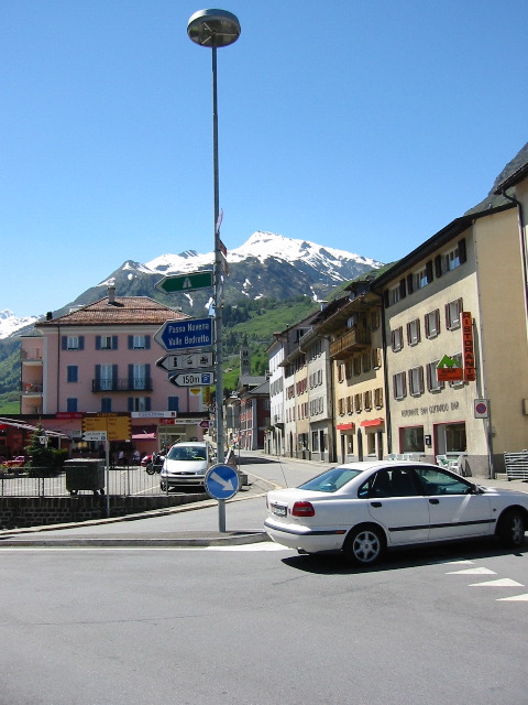 Airolo, an der Südseite des Gotthardpasses
