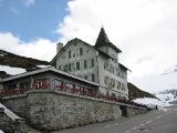 Ein uriges Hotel, fast ganz oben