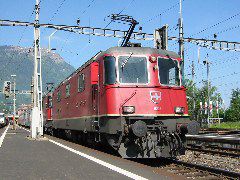 Bahnen: Außer von der Gotthardbahn habe ich auch wieder Fotos einiger Schmalspurbahnen gemacht.