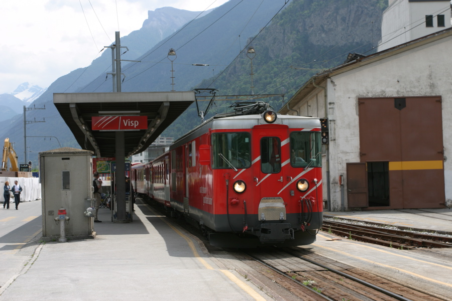 Mein Zug nach Zermatt