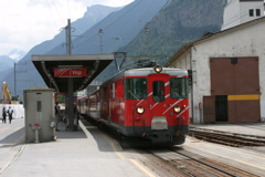 Mein Zug nach Zermatt