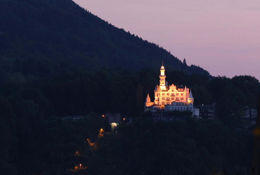 Das ehemalige "Schlosshotel Gütsch"