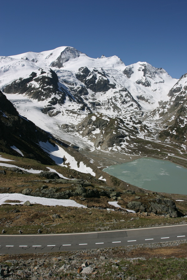 Doch erst noch ein Blick auf den Steingletscher