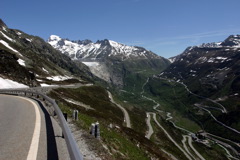 Rhonegletscher und Furkapass