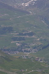 Andermatt und der Anstieg zum Oberalppass