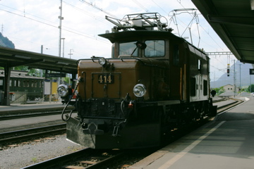 Fotos von der Rhätischen Bahn